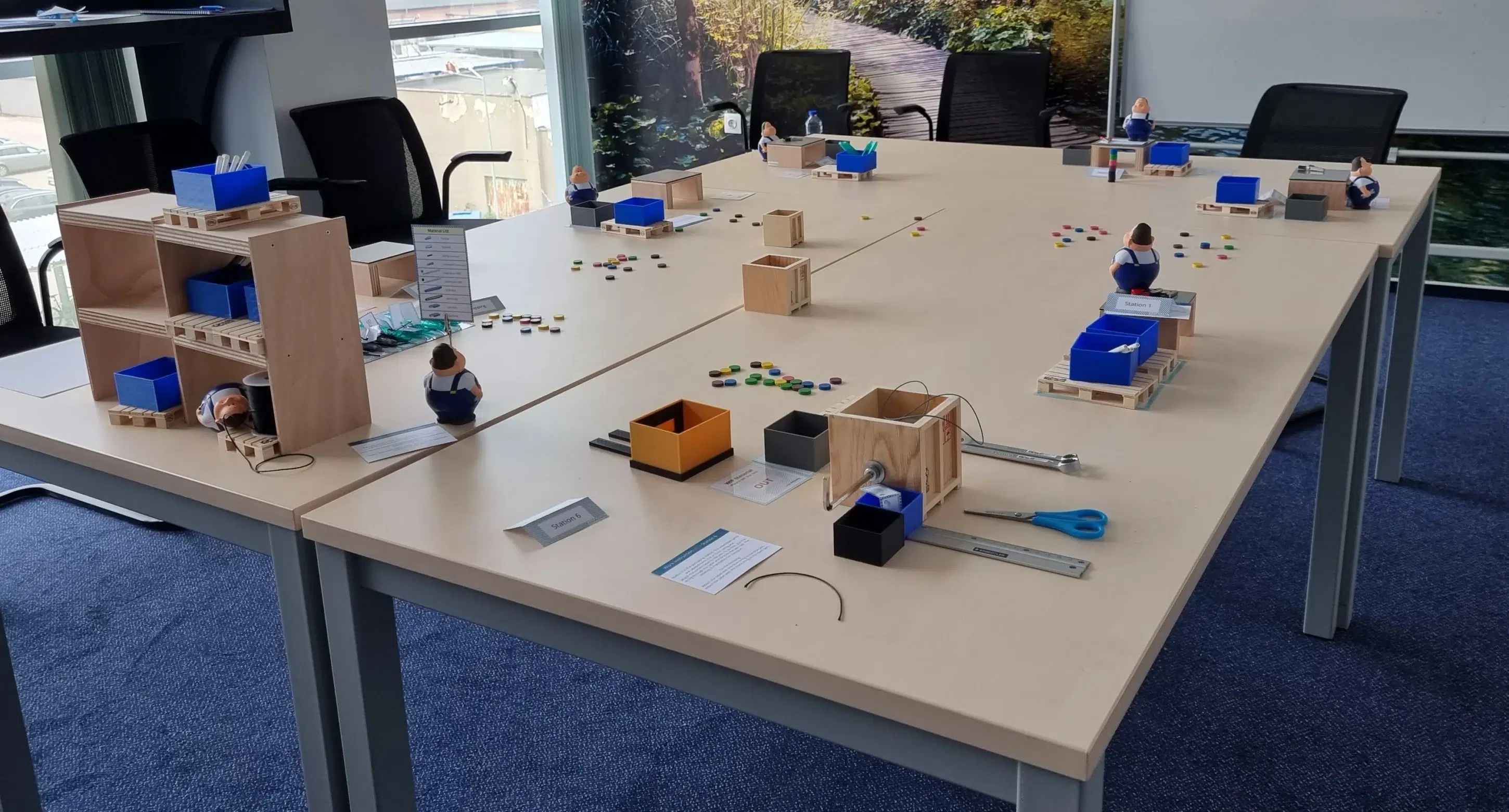 Interactive simulation: Lean in Manufacturing - Certified training ...